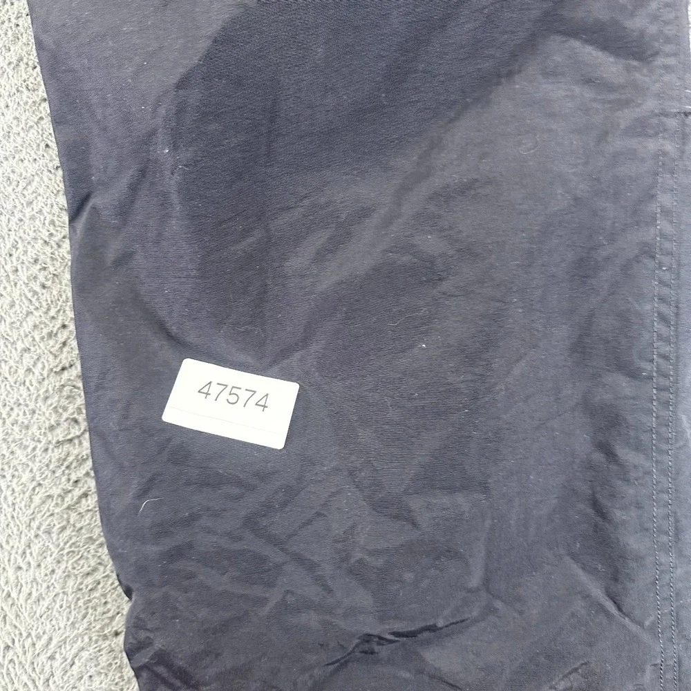 Turbine Outerwear Pant Mens L Black Nylon Windbreaker Straight Hiking Gorpcore